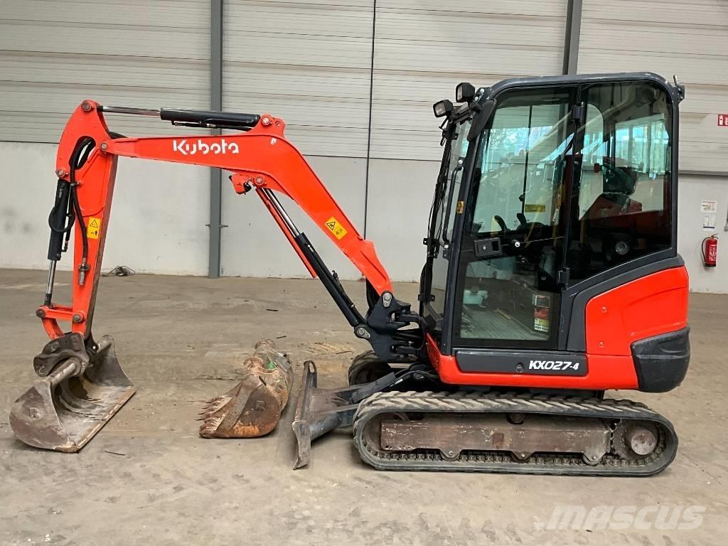 Kubota KX 027-4 حفارات صغيرة أقل من 7 طن (حفارات صغيرة)
