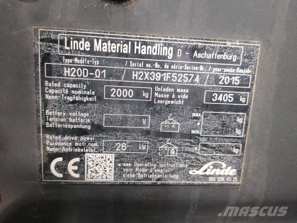 Linde H20D-01 شاحنات الديزل
