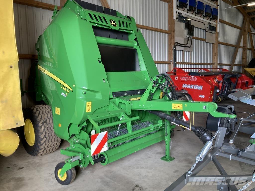 John Deere V461M محزمات مستديرة