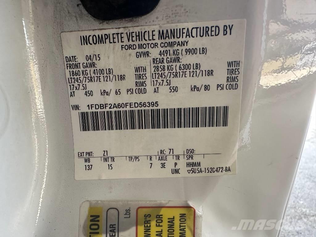 Ford F 250 SD شاحنات خفيفة/مفصلية الجوانب