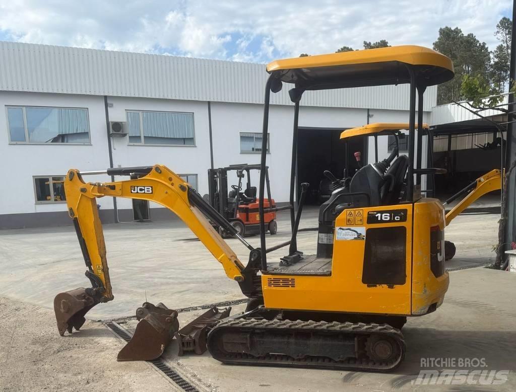 JCB 16 C-1 حفارات صغيرة أقل من 7 طن (حفارات صغيرة)