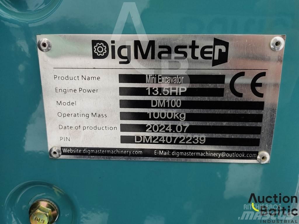 Digmaster DM100 حفارات صغيرة أقل من 7 طن (حفارات صغيرة)