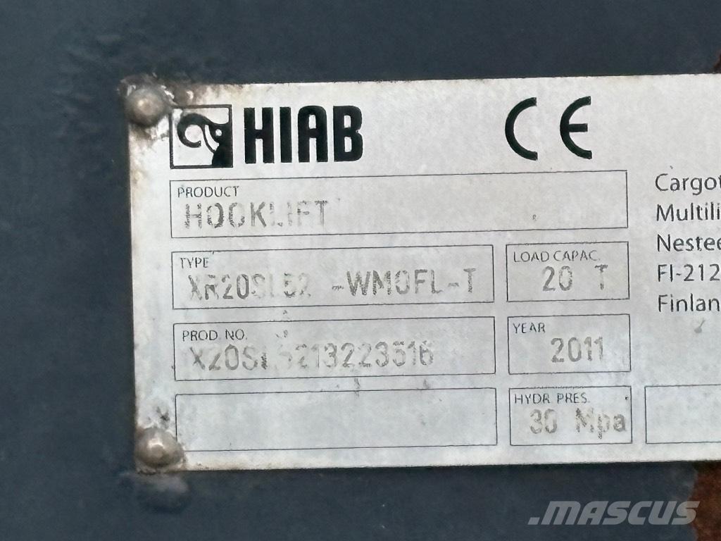 Volvo FH 480 شاحنات الرافعات الخطافية
