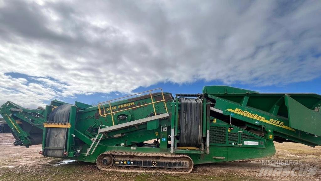 McCloskey R155 أجهزة فحص متنقلة