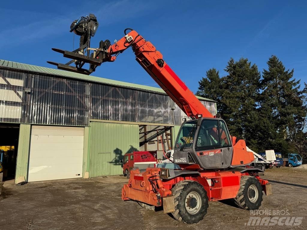 Manitou MRT 2150 M مناولات متداخلة
