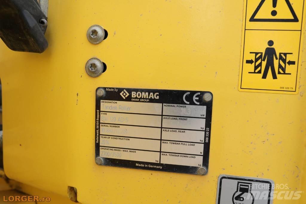 Bomag BW 120 AD-5 مداحل ثنائية الاسطوانة