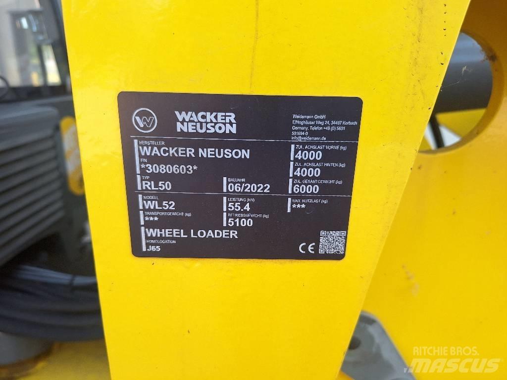 Wacker Neuson WL 52 لوادر بعجل