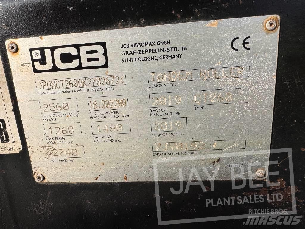 JCB CT 260-120 مداحل ثنائية الاسطوانة