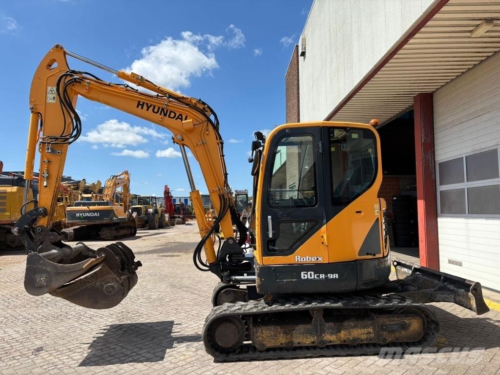 Hyundai Robex 60-9 A حفارات صغيرة أقل من 7 طن (حفارات صغيرة)