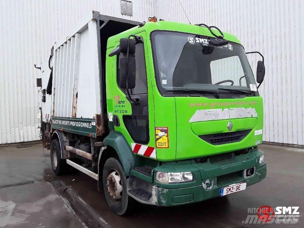 Renault Midlum 220 شاحنات المخلفات