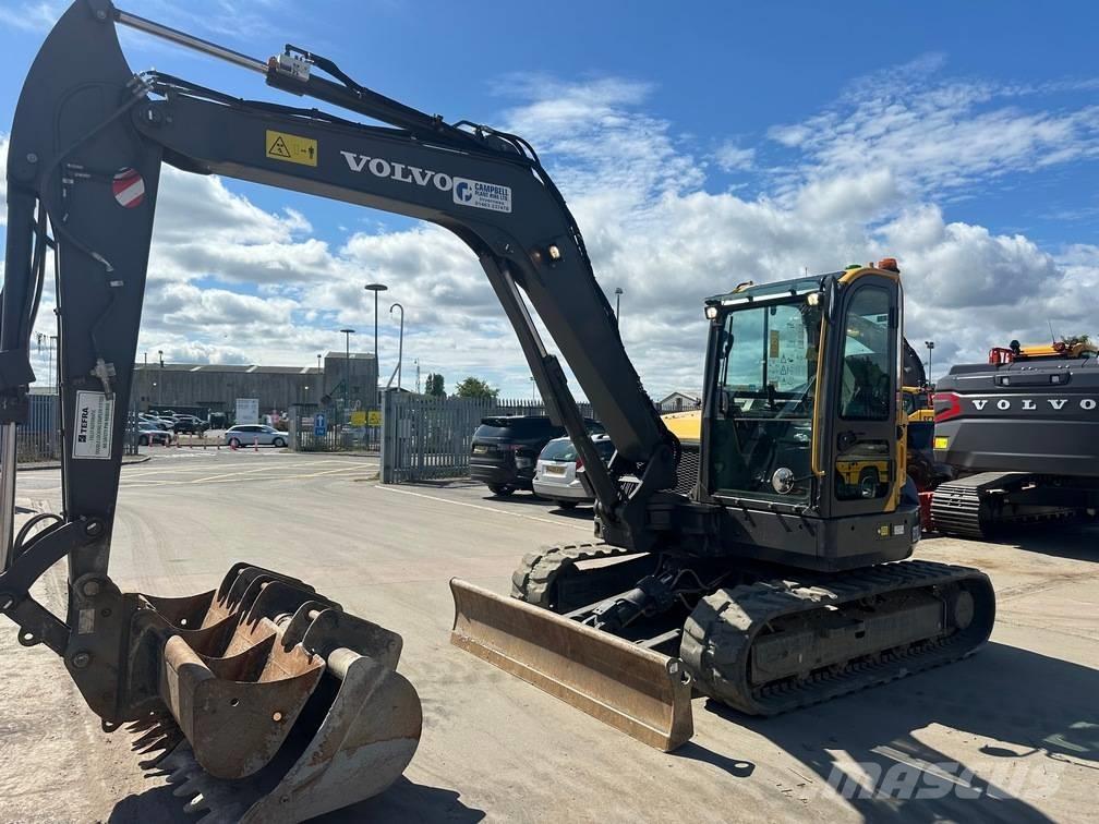 Volvo ECR 88 D حفارات وسط 7 طن - 12 طن