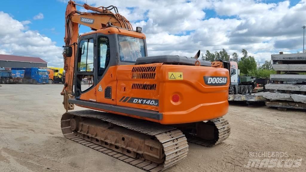 Doosan DX 140 LC-3 حفارات زحافة