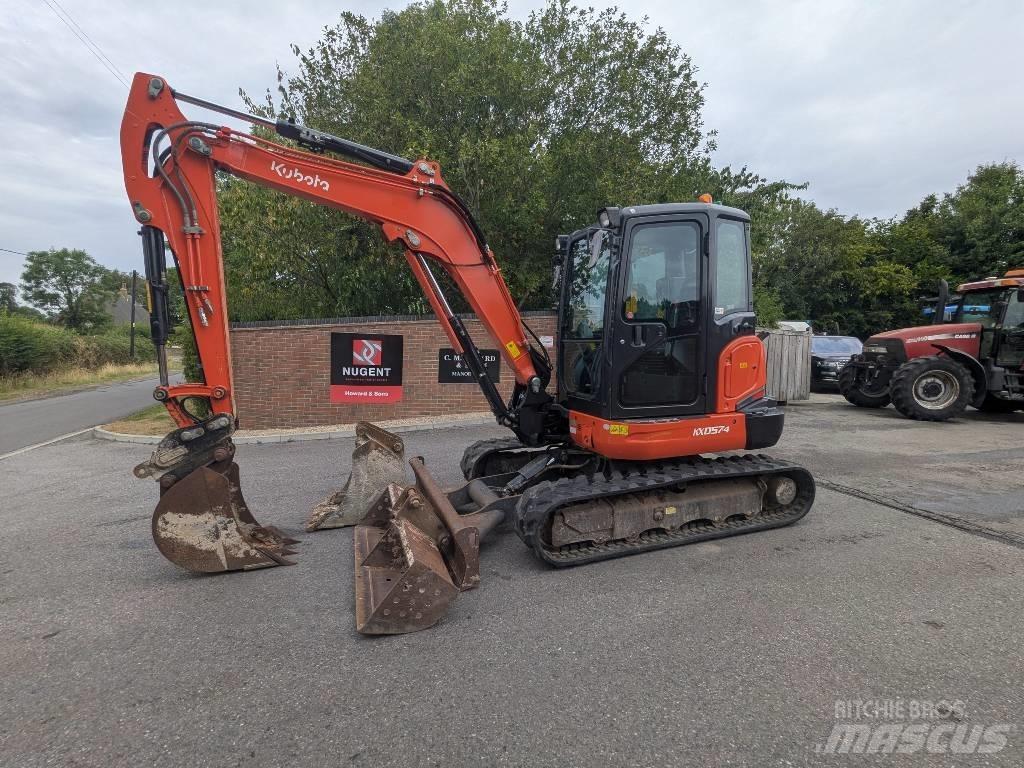 Kubota KX 057-4 حفارات صغيرة أقل من 7 طن (حفارات صغيرة)