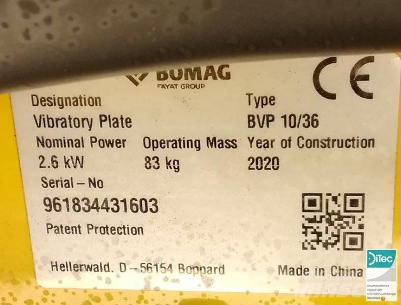Bomag BVP 10/36 دكاكات أفقية