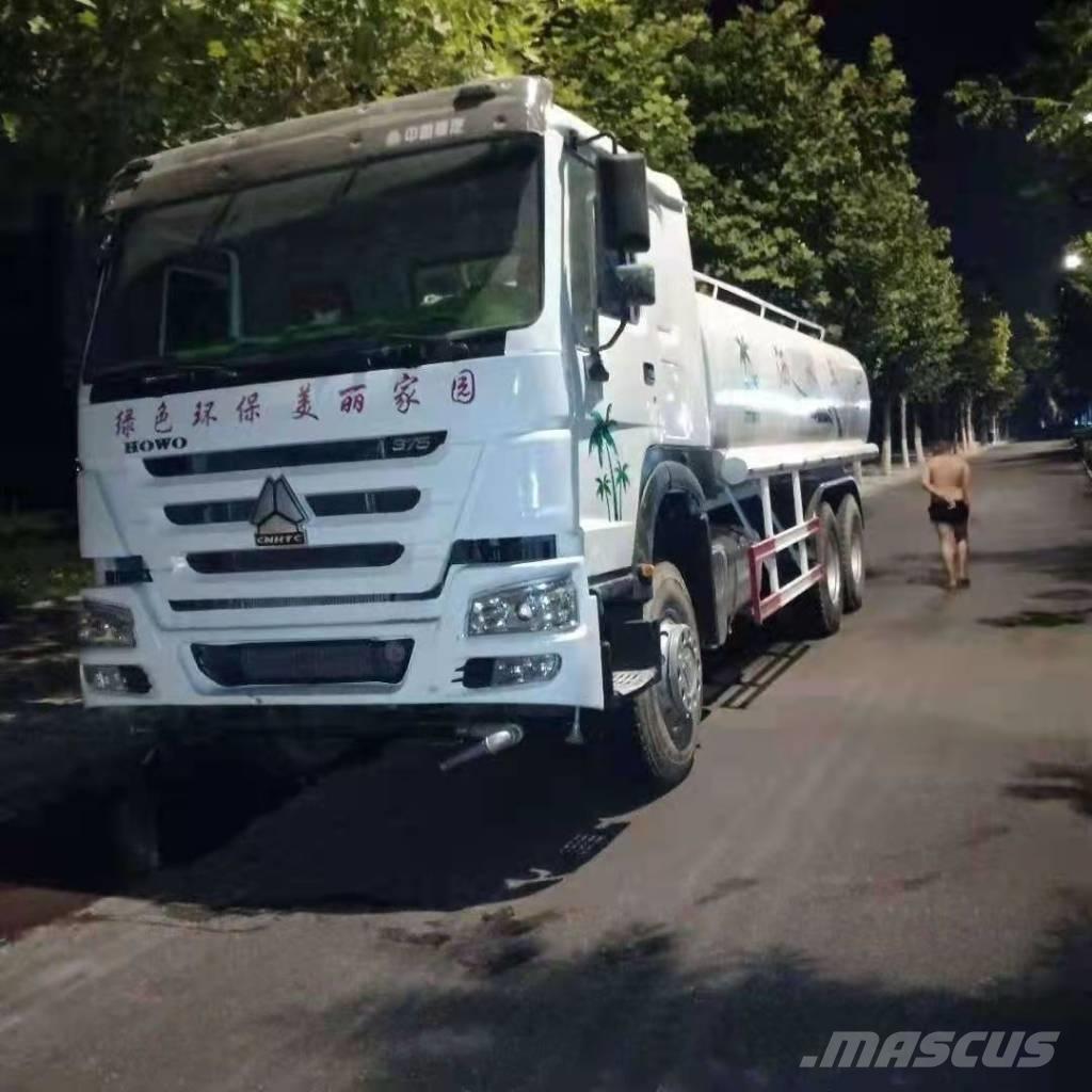 Howo 375 6x4 صهاريج مياه