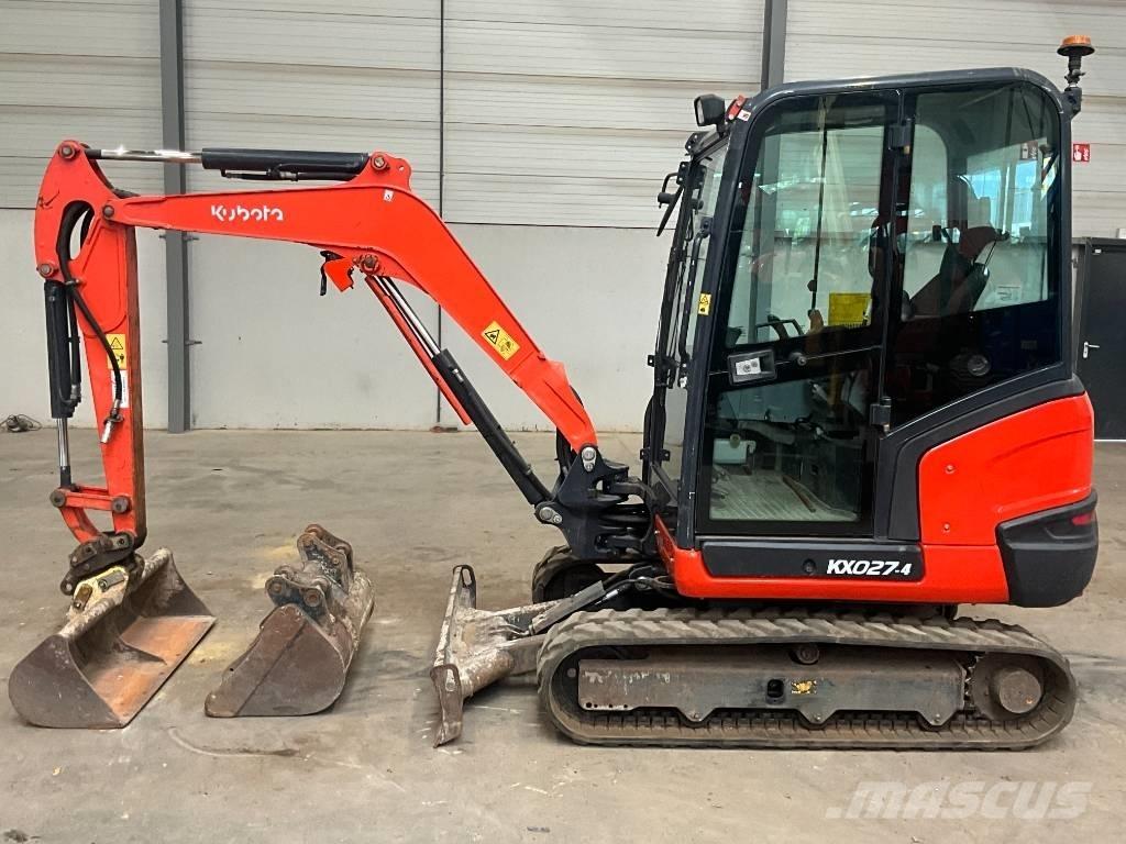 Kubota KX 027-4 حفارات صغيرة أقل من 7 طن (حفارات صغيرة)