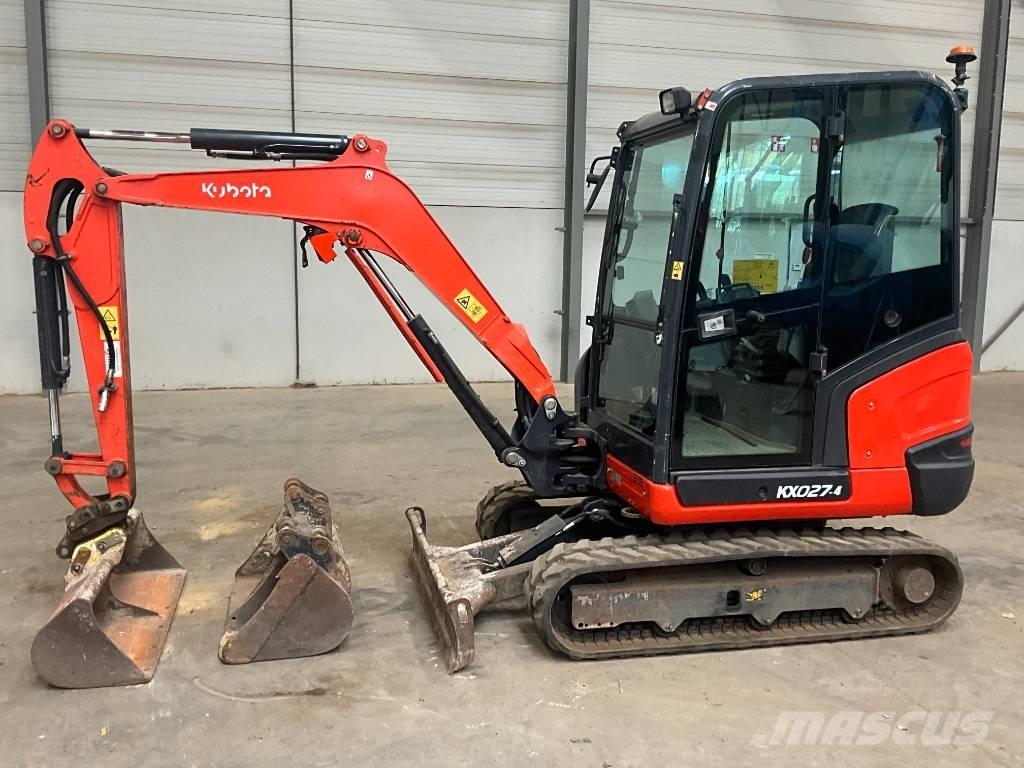 Kubota KX 027-4 حفارات صغيرة أقل من 7 طن (حفارات صغيرة)