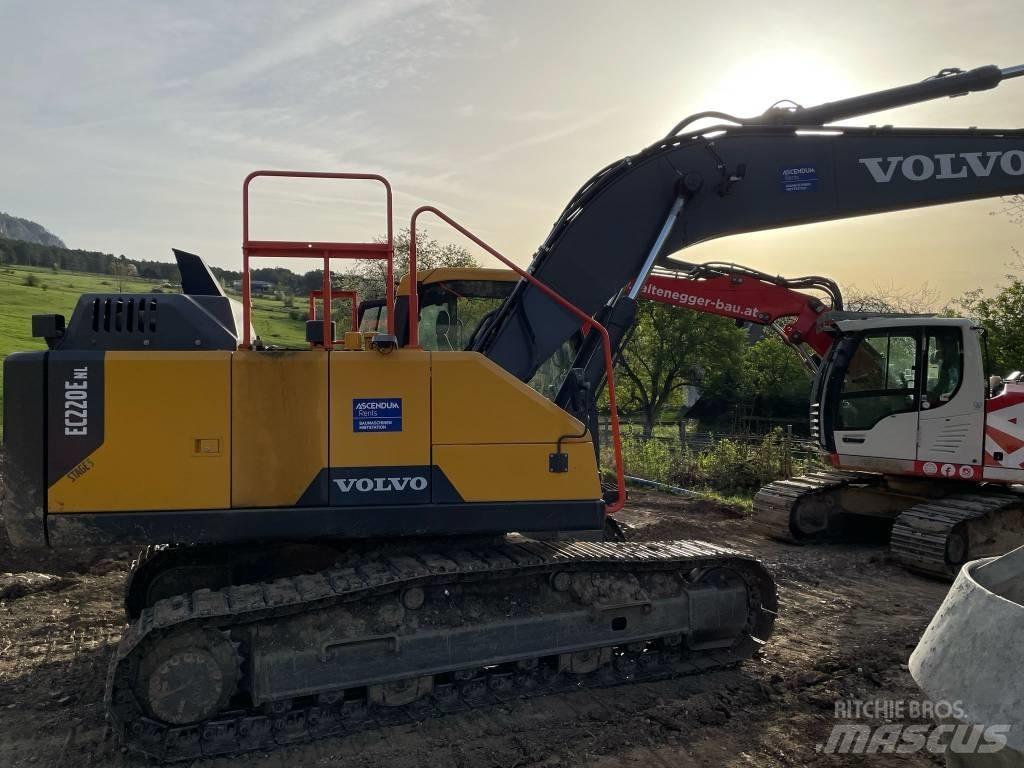 Volvo EC 220 E حفارات زحافة