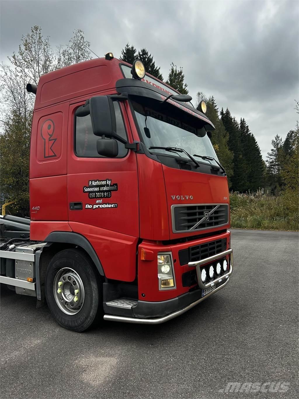 Volvo FH440 شاحنات الرافعات الخطافية