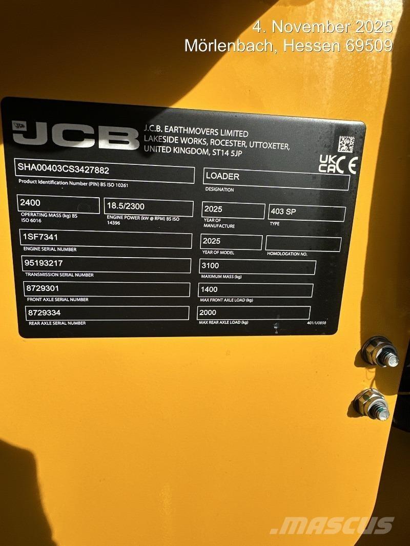 JCB 403 لوادر بعجل