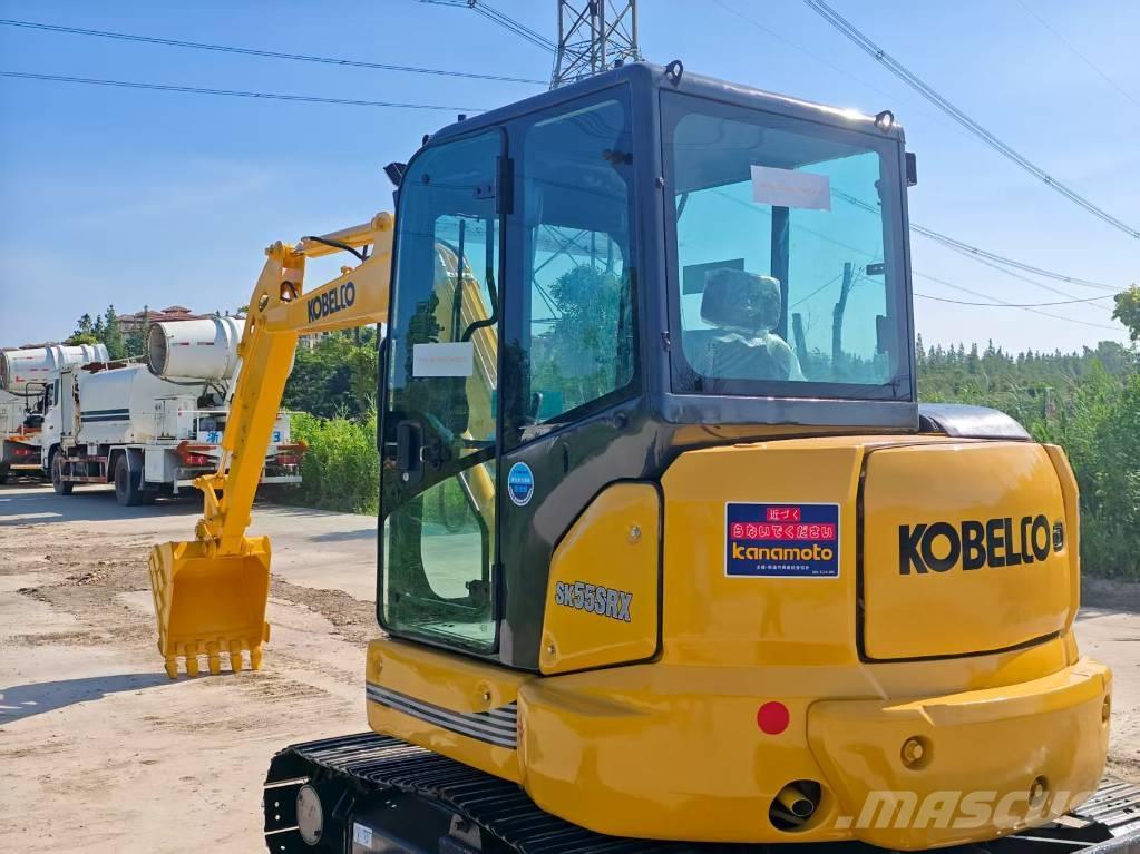 Kobelco SK55 SRX حفارات صغيرة أقل من 7 طن (حفارات صغيرة)