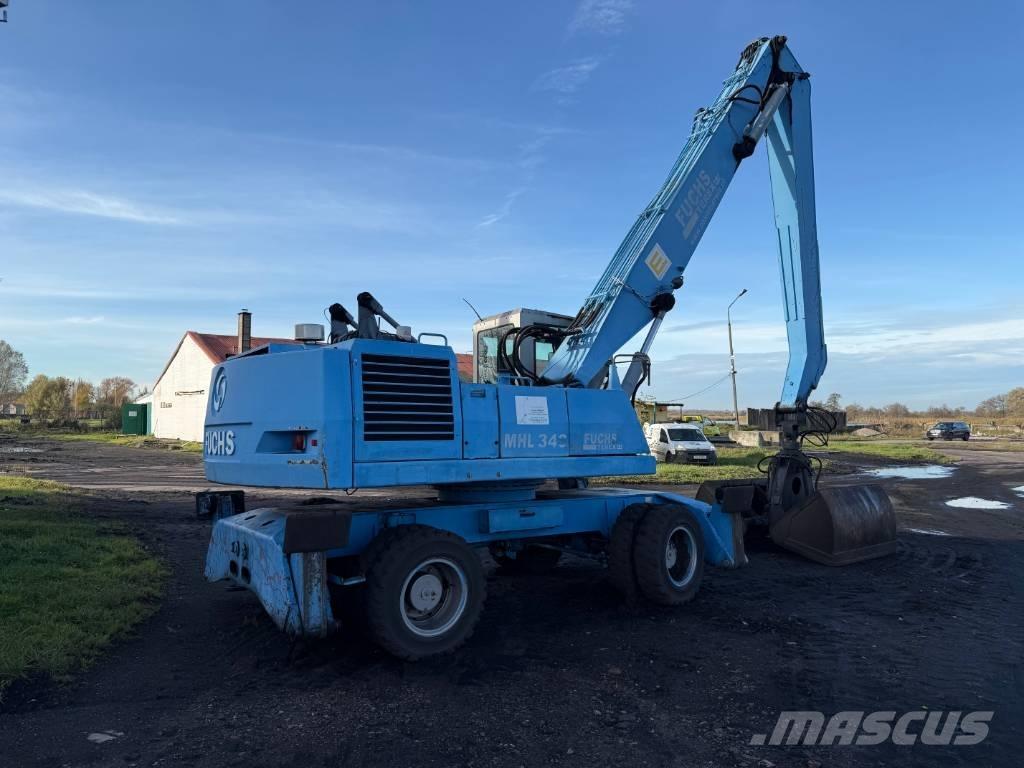 Terex Fuchs Mhl340 مناولات المخلفات / مناولات صناعية