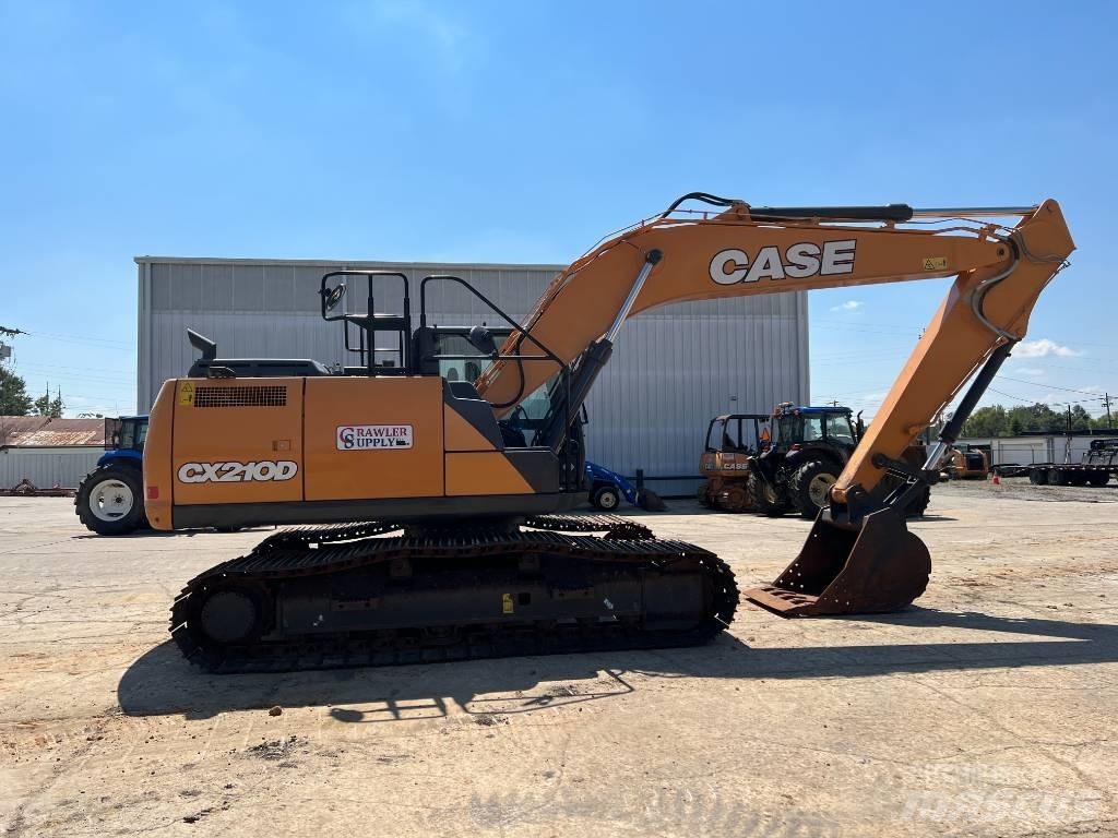 CASE CX 210 D حفارات زحافة
