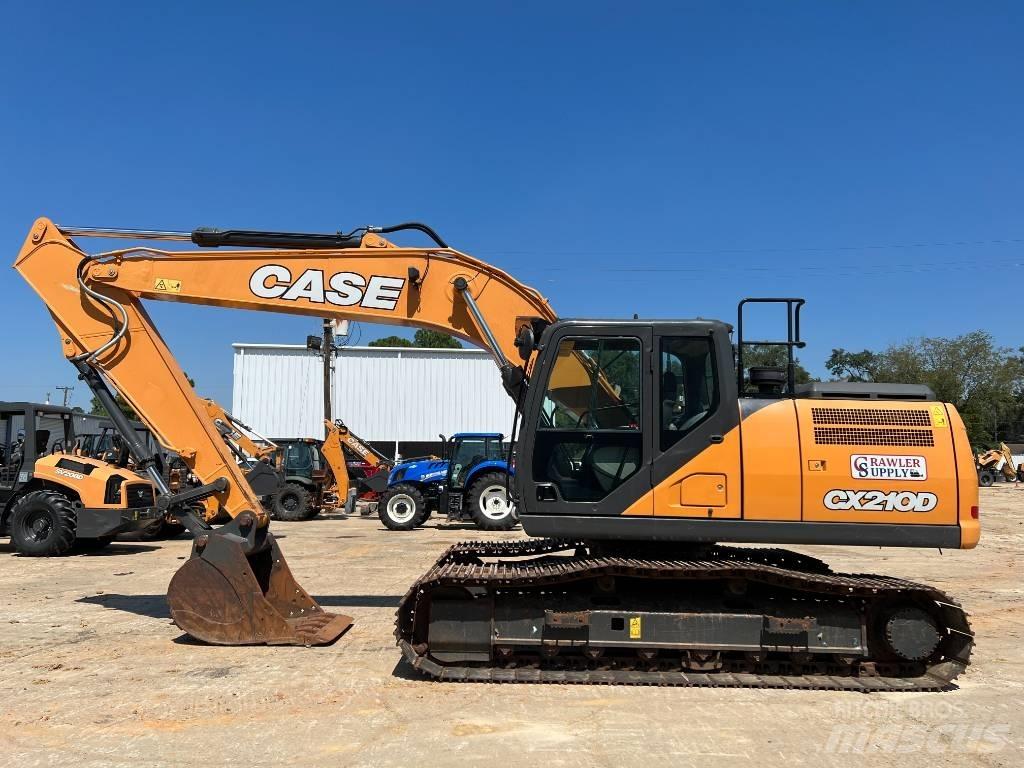 CASE CX 210 D حفارات زحافة