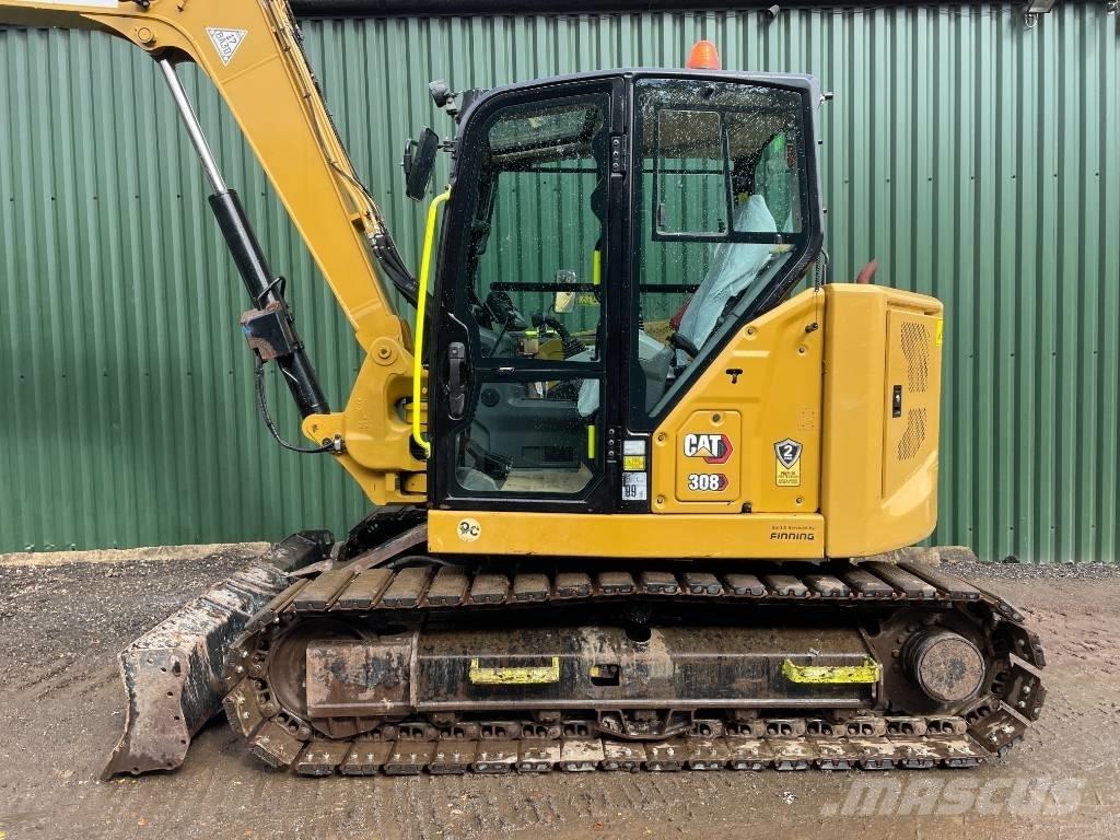 CAT 308 CR حفارات وسط 7 طن - 12 طن
