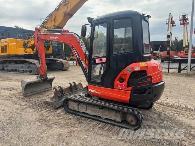 Kubota KX 101-3 حفارات صغيرة أقل من 7 طن (حفارات صغيرة)