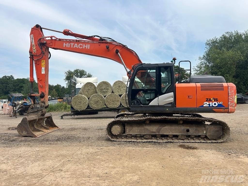 Hitachi ZX 210 LC-6 حفارات زحافة