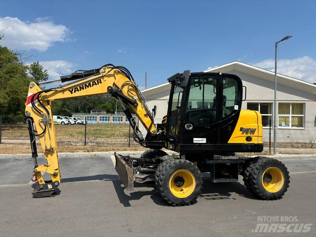 Yanmar B 95 W حفارات وسط 7 طن - 12 طن