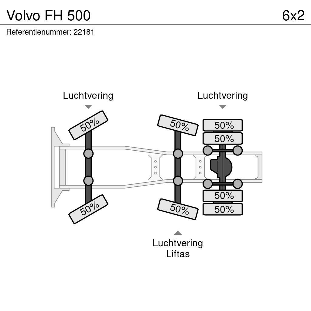 Volvo FH 500 وحدات الجر