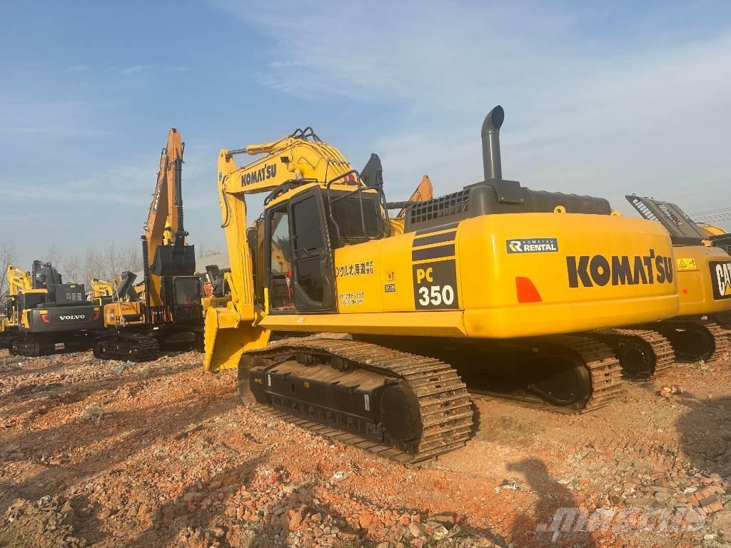 Komatsu PC 350 حفارات زحافة