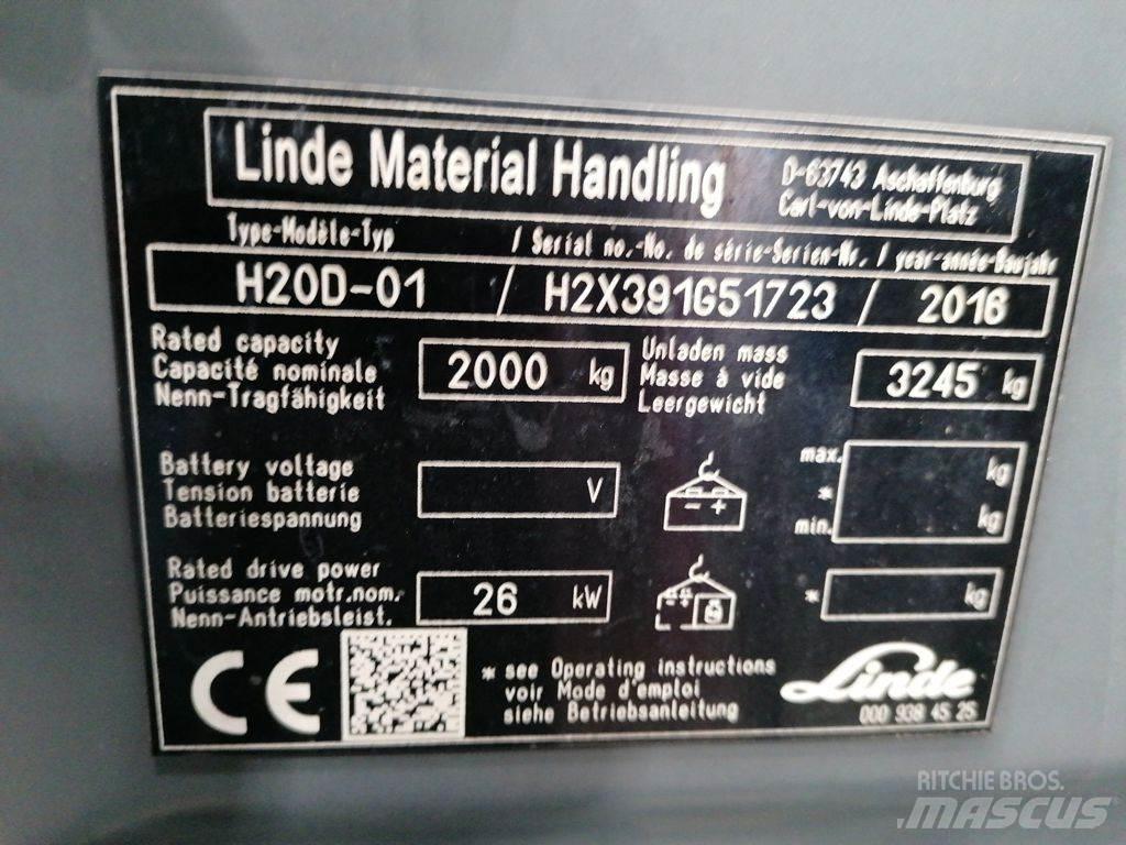 Linde H20D-01 شاحنات الديزل