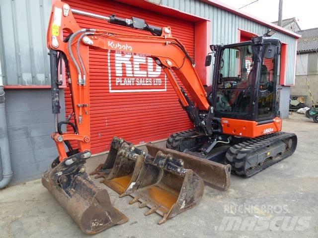Kubota U 50-5 حفارات صغيرة أقل من 7 طن (حفارات صغيرة)