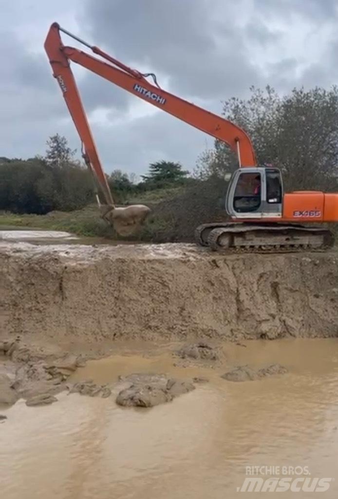 Hitachi EX 165 L حفارات زحافة