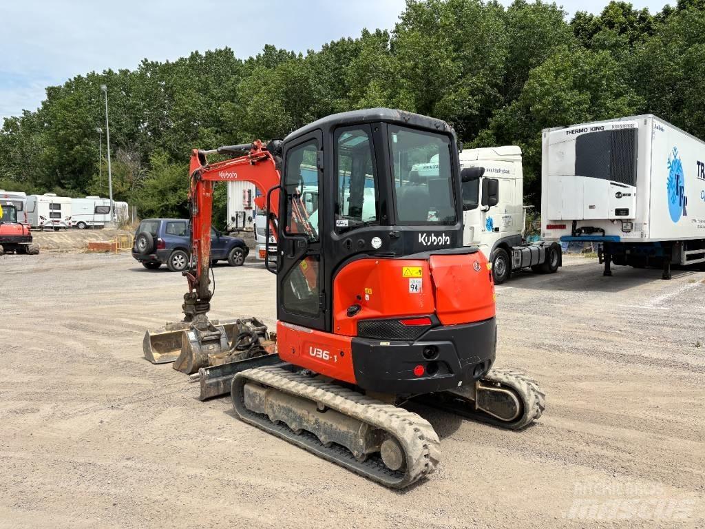 Kubota U 36-4 حفارات صغيرة أقل من 7 طن (حفارات صغيرة)