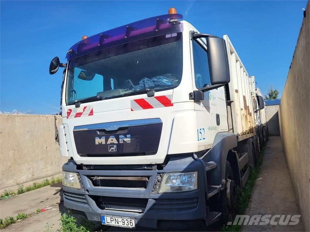MAN TGS 28.320 6X2 شاحنات بمقصورة وهيكل