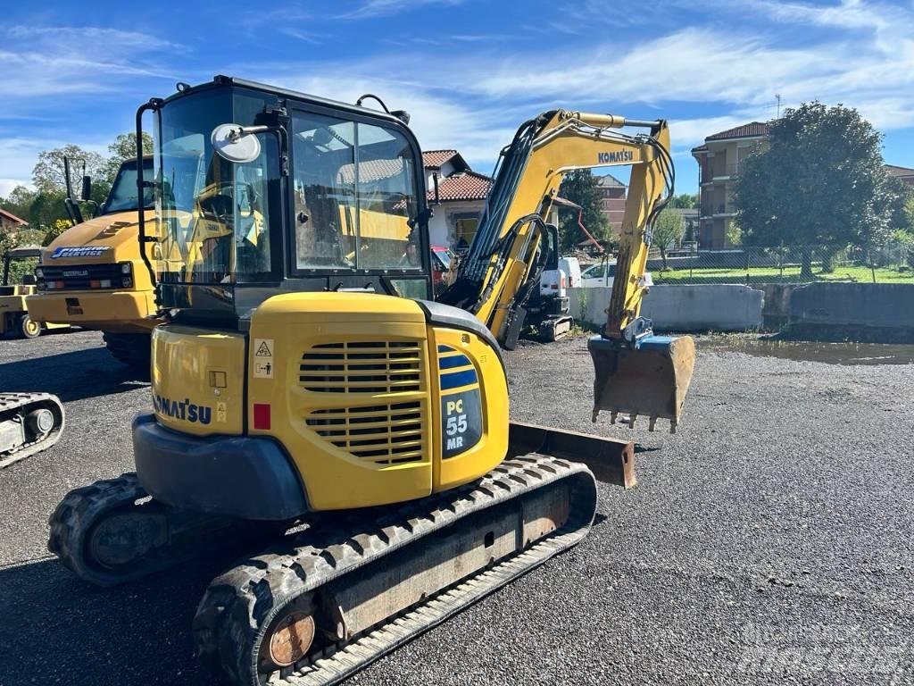 Komatsu PC 55 MR-3 حفارات صغيرة أقل من 7 طن (حفارات صغيرة)