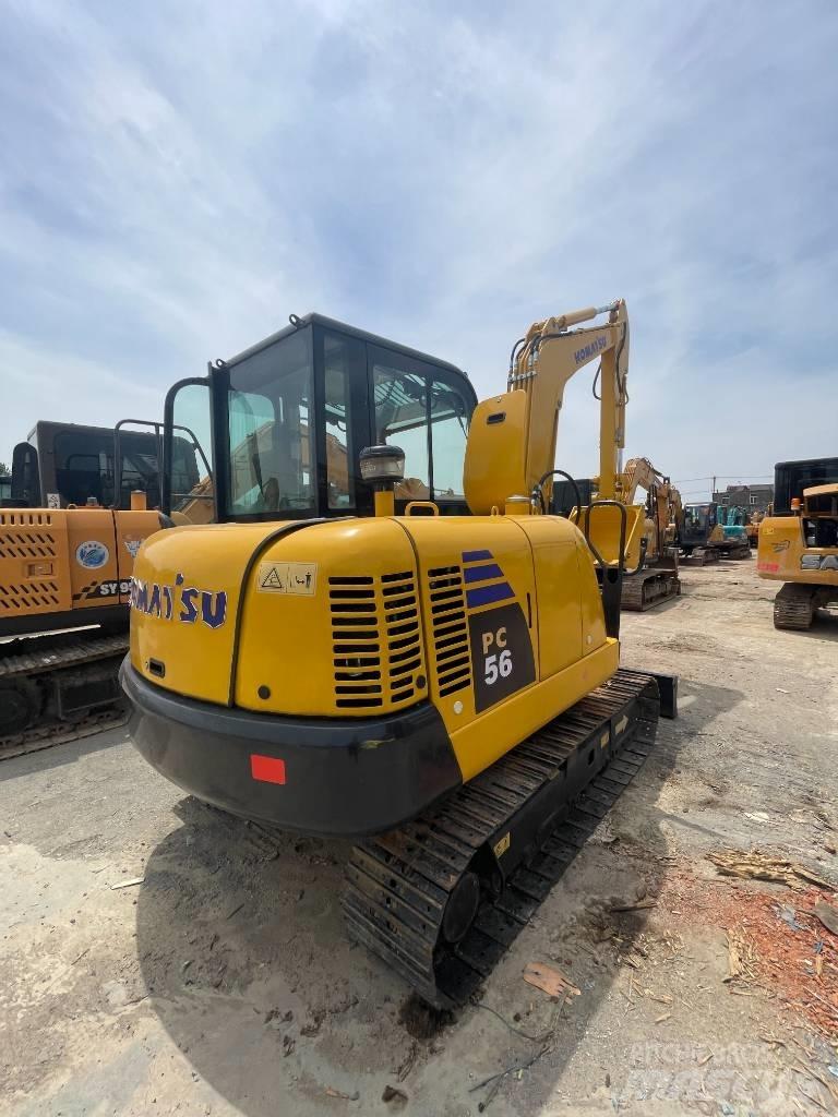 Komatsu PC 56 حفارات صغيرة أقل من 7 طن (حفارات صغيرة)