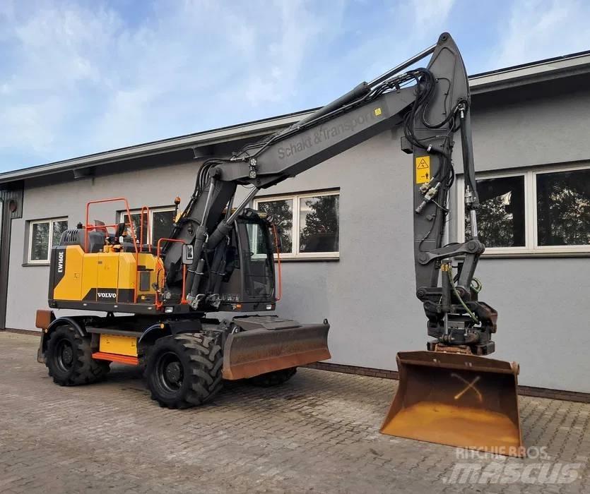 Volvo EW 160 E حفارات بعجل