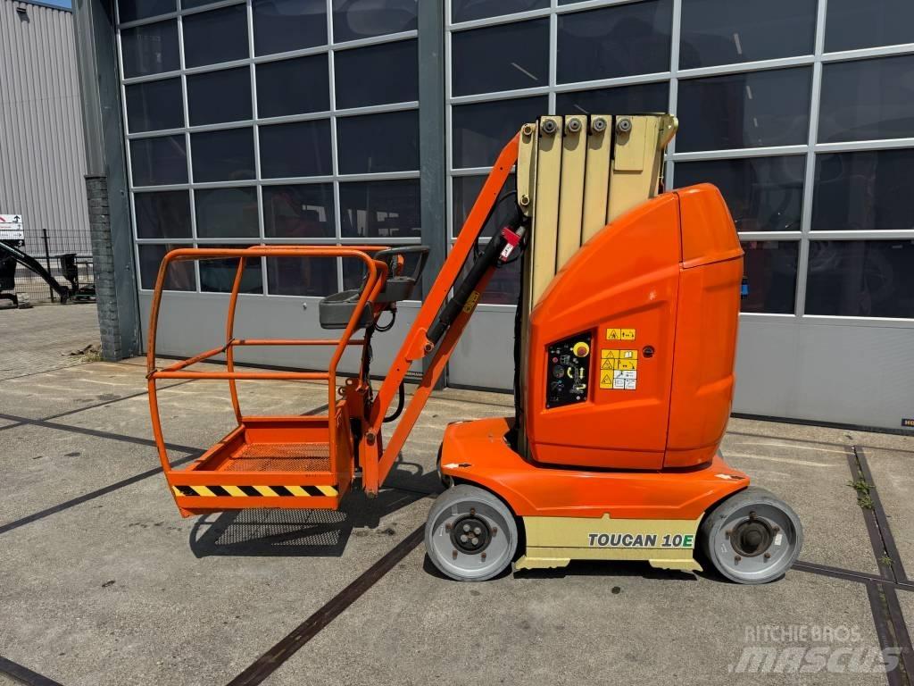 JLG Toucan 10 E رافعات السارية الرأسية