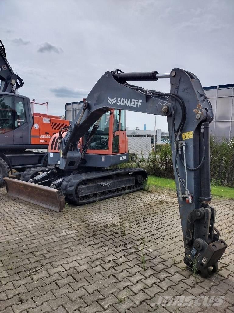 Terex Schaeff TC125 حفارات وسط 7 طن - 12 طن