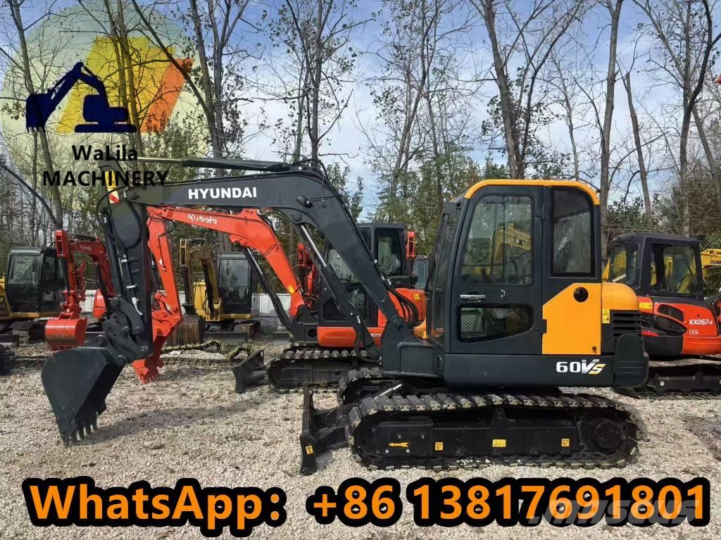 Hyundai R60-9VS حفارات صغيرة أقل من 7 طن (حفارات صغيرة)