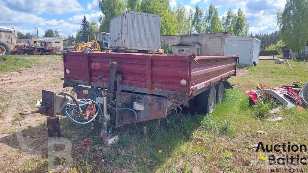 Fliegl TSK 100 نصف مقطورات بباب جانبي