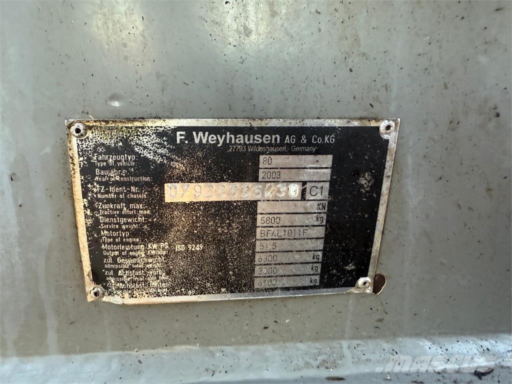 Atlas AR80 ماكينات زراعية أخرى