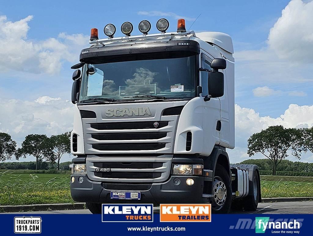 Scania G420 وحدات الجر