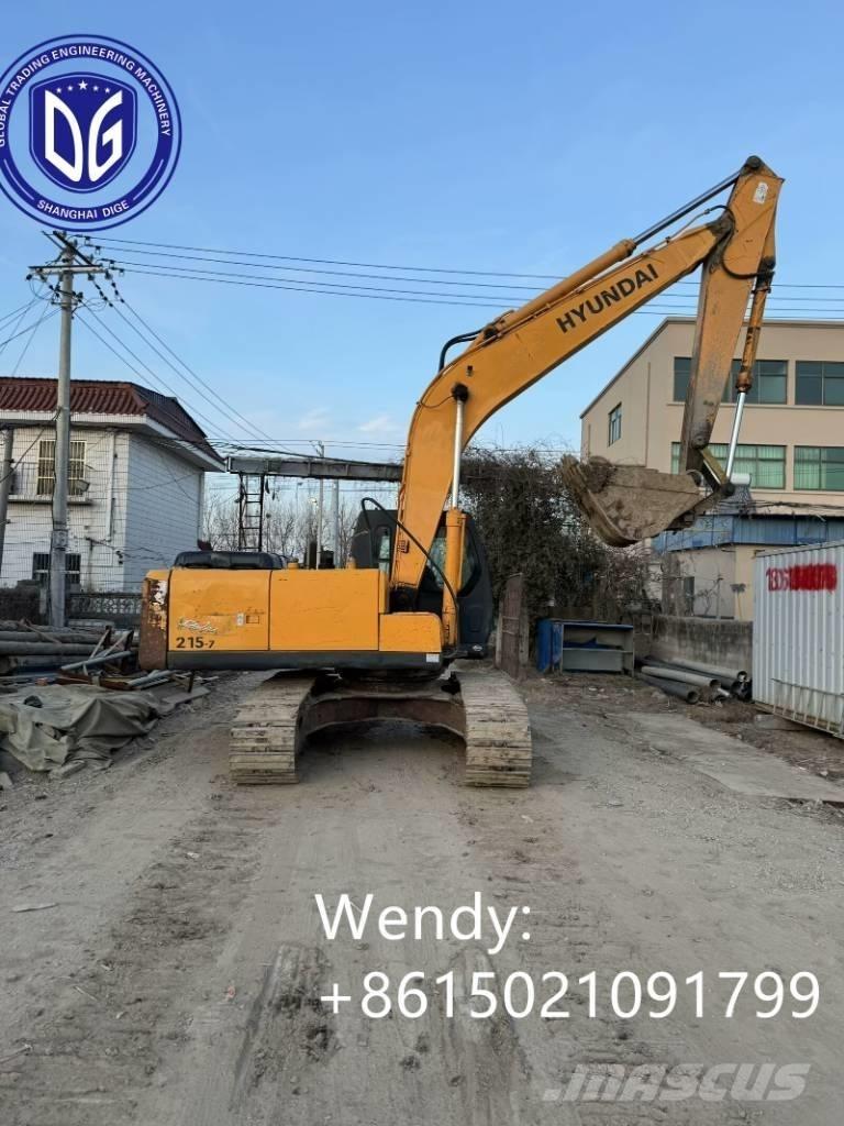 Hyundai 215VS حفارات زحافة
