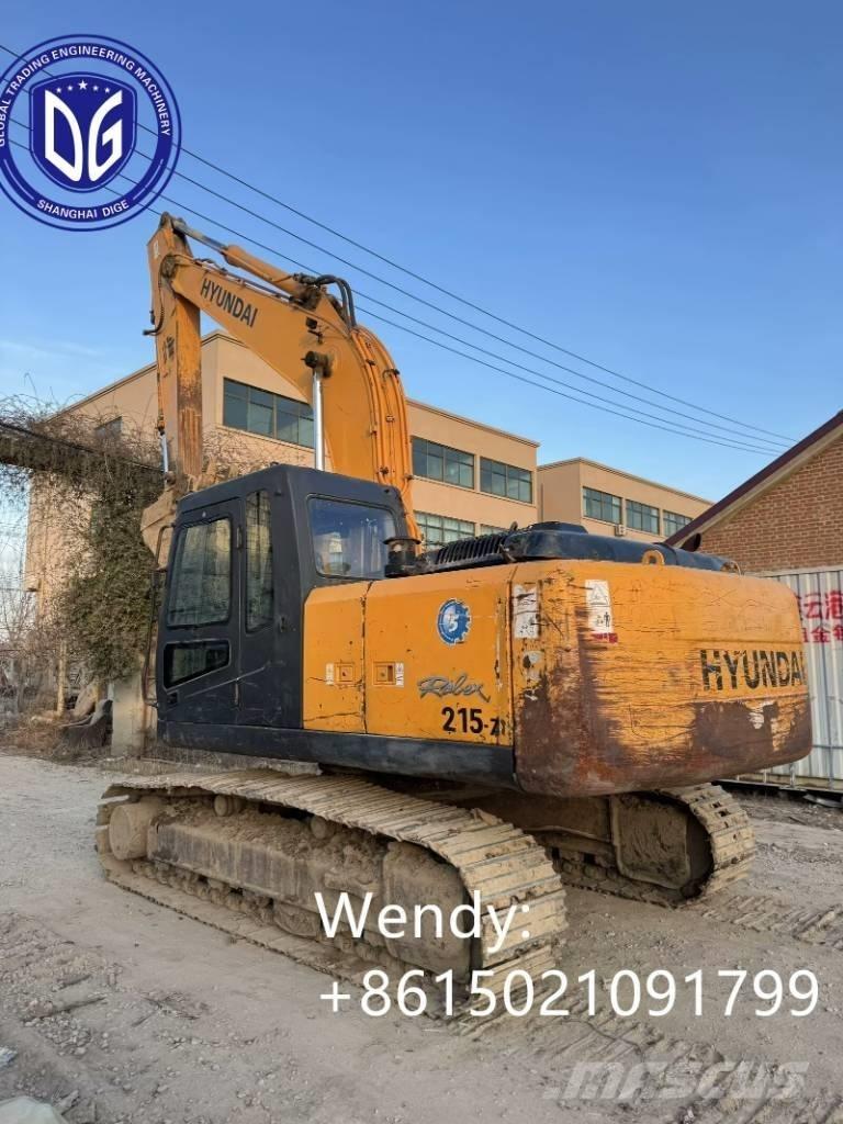 Hyundai 215VS حفارات زحافة